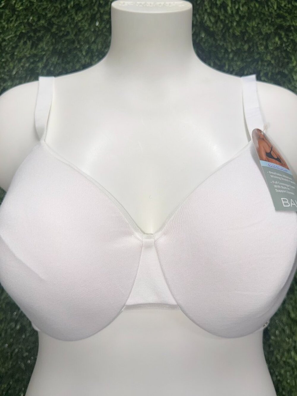 BALI COTTON COLLECTION TSHIRT FOAM UNDERWIRE BRA SZ 38D